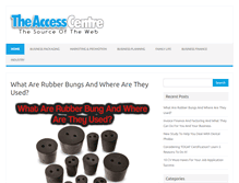 Tablet Screenshot of accesscentres.com